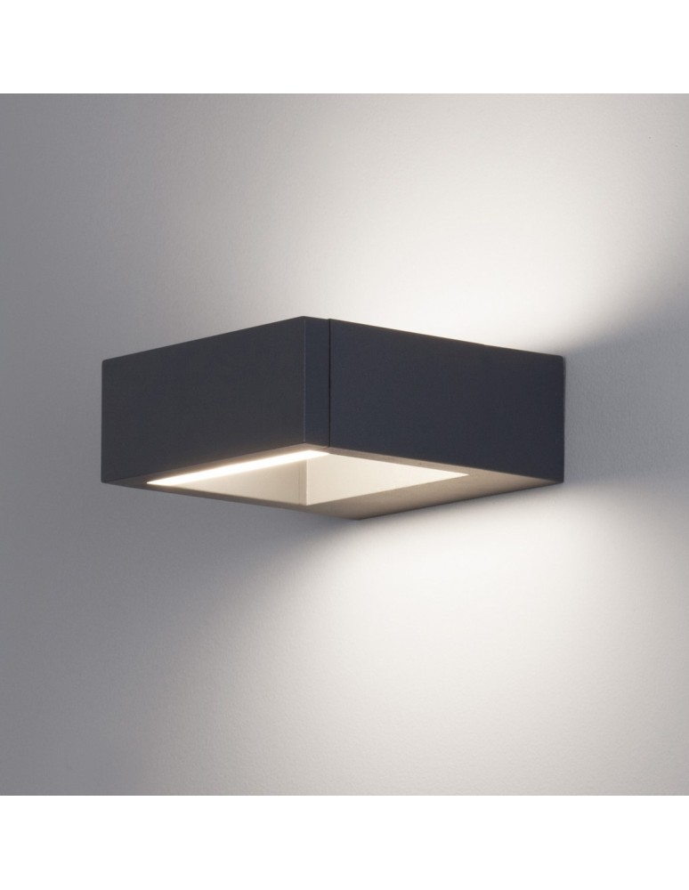 Outdoor wall lamps - Luces Exclusivas MORALEJA Outdoor Wall LED 7W 560lm 3000K grey IP54 LE71336 - product kolory-swiatla.pl 1