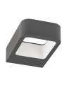 Luces Exclusivas MOSTOLES Outdoor Wall LED 6W 360lm 3000K grey IP54 LE71340