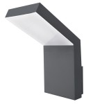 Outdoor wall lamps - Luces Exclusivas NECOCHEA Outdoor Wall LED 6W 350lm 3000K grey IP54 LE71342 - product 1