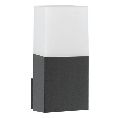 Luces Exclusivas PAMPLONA Zewnętrzna Ścienna 1xE27 LED szary/biały IP54 LE71347