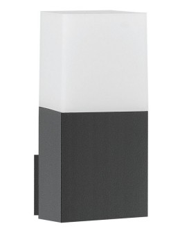 Luces Exclusivas PAMPLONA Zewnętrzna Ścienna 1xE27 LED szary/biały IP54 LE71347