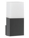 Luces Exclusivas PAMPLONA Outdoor Wall Mounted 1xE27 LED grey/white IP54 LE71347