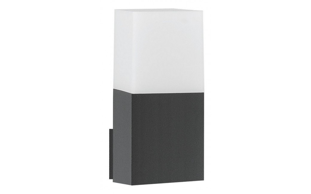 Luces Exclusivas PAMPLONA Zewnętrzna Ścienna 1xE27 LED szary/biały IP54 LE71347