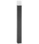 Standing garden lamps - Luces Exclusivas PAMPLONA Outdoor Standing 1xE27 LED grey/white IP54 LE71348 - product 1