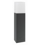 Standing garden lamps - Luces Exclusivas PAMPLONA Outdoor Standing 1xE27 LED grey/white IP54 LE71349 - product 1