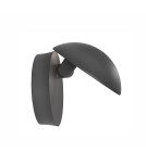 Outdoor wall lamps - Luces Exclusivas PITALITO Outdoor Wall LED 13W 480lm 3000K grey IP54 LE71354 - product 1