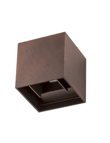 Luces Exclusivas QUIJORNA Zewnętrzna Ścienna LED 2x3W 510lm 3000K antyczny brąz IP54 LE71358