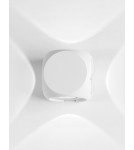 Outdoor wall lamps - Luces Exclusivas QUILLOTA Outdoor Wall LED 4x1W 265lm 3000K white IP54 LE71362 - product 1
