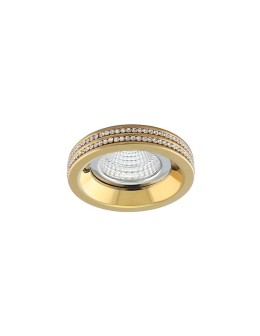 Azzardo EVA ROUND GOLD 1xGU10 Recessed Gold AZ1459