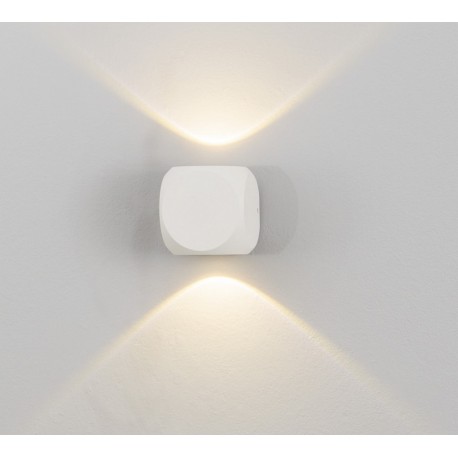 Luces Exclusivas QUILLOTA Zewnętrzna Ścienna LED 2x2W 285lm 3000K biały IP54 LE71364