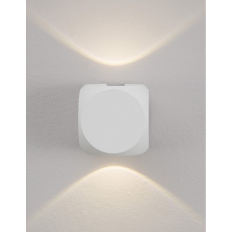 Luces Exclusivas QUILLOTA Zewnętrzna Ścienna LED 2x2W 285lm 3000K biały IP54 LE71364