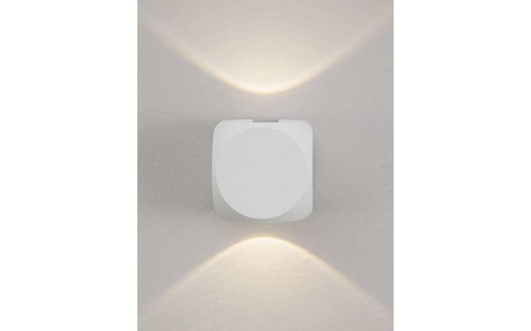 Luces Exclusivas QUILLOTA Zewnętrzna Ścienna LED 2x2W 285lm 3000K biały IP54 LE71364