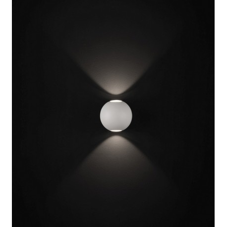 Luces Exclusivas QUIJORNA Zewnętrzna Ścienna LED 2x5W 560lm 3000K biały IP54 LE71365