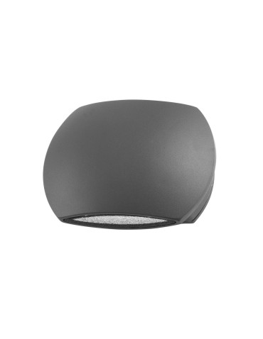 Luces Exclusivas QUIJORNA Outdoor Wall LED 2x3W 510lm 3000K grey IP54 LE71374