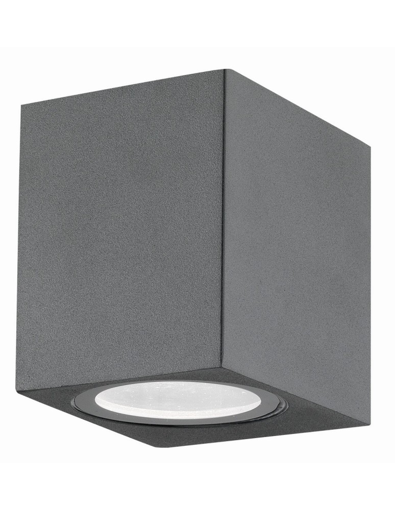 Outdoor wall lamps - Luces Exclusivas RANCAGUA Outdoor Wall Mounted 1xGU10 LED grey IP54 LE71379 - product kolory-swiatla.pl 1
