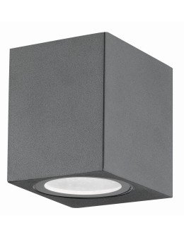 Luces Exclusivas RANCAGUA Outdoor Wall Mounted 1xGU10 LED grey IP54 LE71379