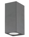 Luces Exclusivas RANCAGUA Outdoor Wall Wash 2xGU10 LED grey IP54 LE71380