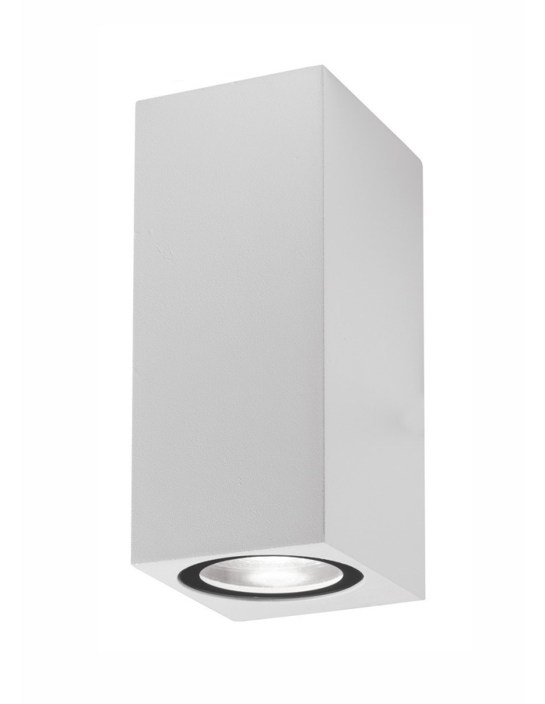 Outdoor wall lamps - Luces Exclusivas RANCAGUA Outdoor Wall Wash 2xGU10 LED white IP54 LE71384 - product kolory-swiatla.pl 1