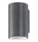 Outdoor wall lamps - Luces Exclusivas RIOHACHA Outdoor Wall Mounted 1xGU10 LED dark grey IP54 LE71385 - product 1