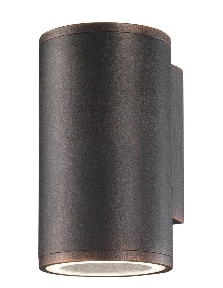 Outdoor wall lamps - Luces Exclusivas RIOHACHA Outdoor Wall Mounted 1xGU10 LED antique bronze IP54 LE71386 - product kolory-swiatla.pl 1