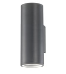 Outdoor wall lamps - Luces Exclusivas RIOHACHA Outdoor Wall Wash 2xGU10 LED dark grey IP54 LE71387 - product 1