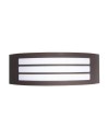 Luces Exclusivas SANTIAGO Outdoor Wall Mounted 1xE27 LED antique bronze IP44 LE71401
