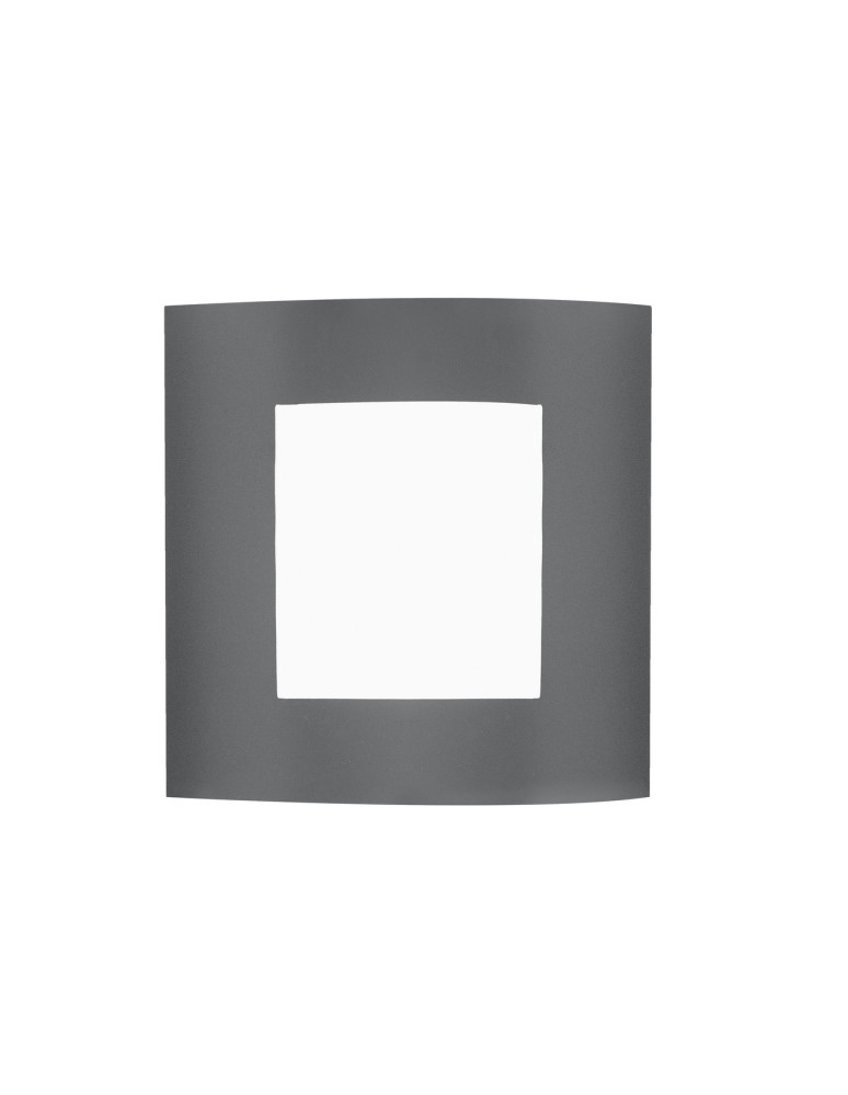 Outdoor wall lamps - Luces Exclusivas SANTIAGO Outdoor Wall Mounted 1xE27 LED dark grey/white IP44 LE71404 - product kolory-swiatla.pl 1