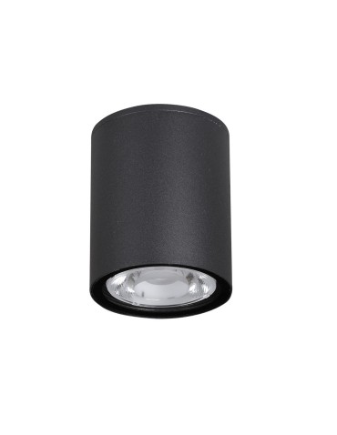 Luces Exclusivas SARAVENA Outdoor LED Ceiling light 6W 520lm 3000K black IP65 LE71416