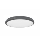 Outdoor ceiling lamps - Luces Exclusivas TALAVERA Outdoor LED Ceiling 30W 2400lm 3000K dark grey/white IP54 LE71426 - product 1