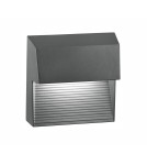 Outdoor wall lamps - Luces Exclusivas TARTAGAL Outdoor Wall LED 6W 480lm 3000K dark grey IP54 LE71430 - product 1