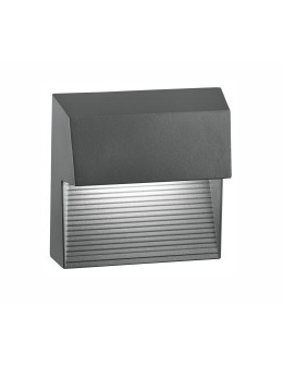 Luces Exclusivas TARTAGAL Zewnętrzna Ścienna LED 6W 480lm 3000K ciemnoszary IP54 LE71430