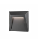 Lamps for path lighting - Luces Exclusivas ALAVA Outdoor Wall LED 1.2W 90lm 3000K dark grey IP65 LE71432 - product 1