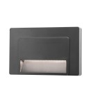 Lamps for path lighting - Luces Exclusivas ALAVA Outdoor Wall LED 1.2W 90lm 3000K dark grey IP65 LE71433 - product 1