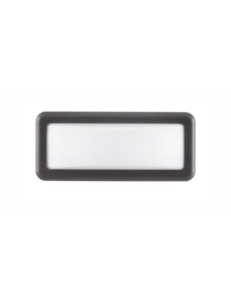 Luminaires to be built into the wall - Luces Exclusivas TERRASSA Outdoor Wall LED 4Watt 320lm 3000K dark grey/white IP54 LE71435 - product kolory-swiatla.pl 1