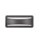Outdoor wall lamps - Luces Exclusivas TERRASSA Outdoor Wall LED 4Watt 320lm 3000K dark grey/white IP54 LE71436 - product 1
