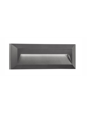 Luces Exclusivas TERRASSA Outdoor Wall LED 2W 160lm 3000K dark grey IP54 LE71438