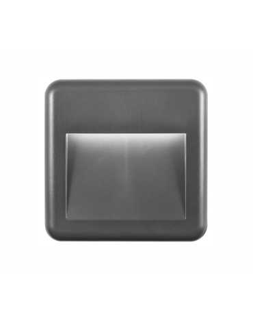 Luces Exclusivas TERRASSA Outdoor Wall LED 4W 320lm 3000K dark grey IP54 LE71440