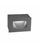Luminaires to be built into the wall - Luces Exclusivas TARTAGAL Outdoor Wall LED 3W 270lm 3000K dark grey IP54 LE71444 - product 1