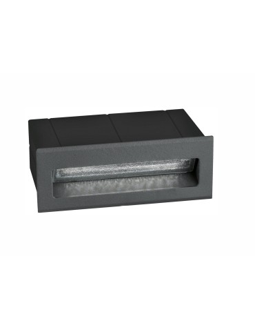 Luces Exclusivas TARTAGAL Outdoor Wall LED 3W 270lm 3000K dark grey IP54 LE71447