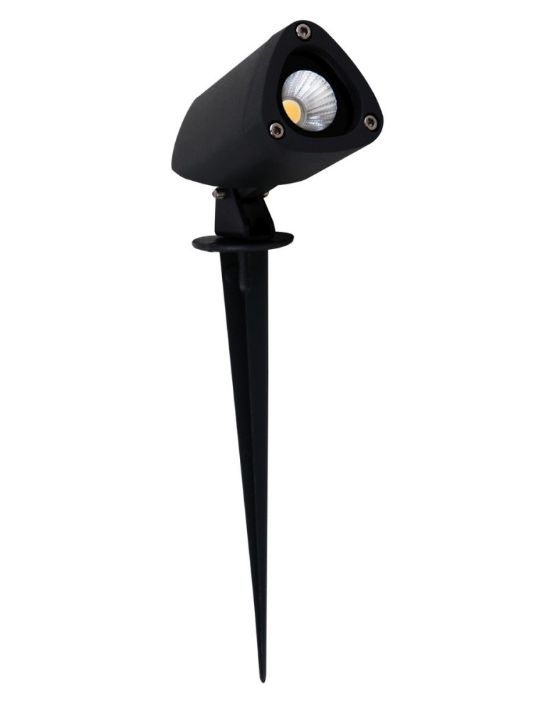 Garden lamps driven into the ground (with wedge) - Luces Exclusivas TORREJON Outdoor Standing LED 3W 180lm 3000K black IP65 LE71453 - product kolory-swiatla.pl 1