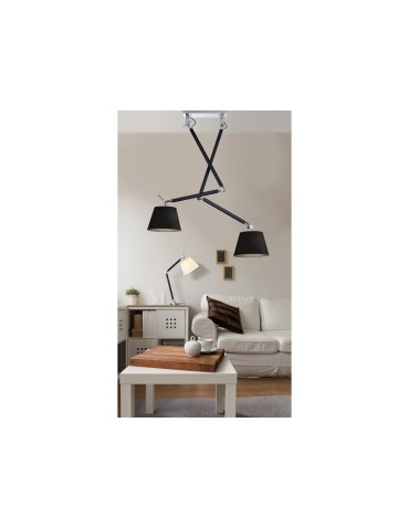 AZzardo ZYTA 2S Black MD2300-2S BK Pendant. - product 2
