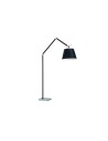 AZzardo ZYTA FLOOR Black ML2300-L BK Floor Lamp.
