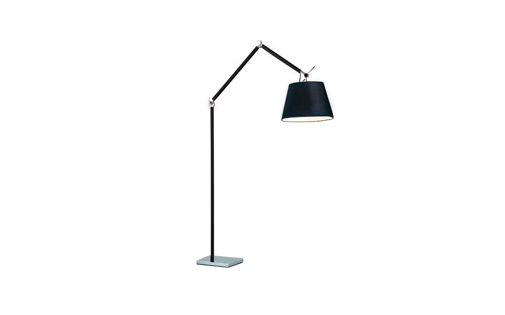 AZzardo ZYTA FLOOR Black ML2300-L BK Floor Lamp.