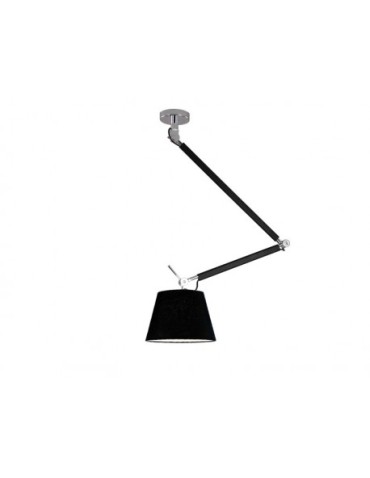 AZzardo ZYTA S 1xE27 Black AZ1845 + Lampshade 20cm Pendant - product 2