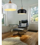 Scandinavian style pendant lamps - Azzardo PARMA BLACK 1xE27 Pendant Black AZ1331 - product 4