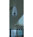 Ceiling luminaires for replaceable light source - Azzardo VASKO WHITE 1xGU10 Surface-mounted White Mat AZ1491 - product 4