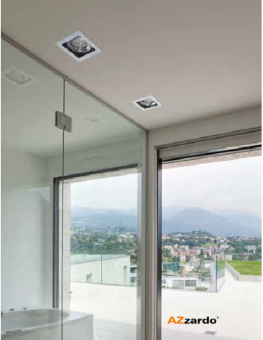 Azzardo SISTO 1 WHITE 1xES111 Recessed White/Black AZ1446 - product 2