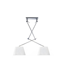 AZzardo ADAM 2 S PENDANT White Pendant AZ1842+AZ2602(2x)