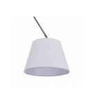 Double pendant lamps - AZzardo ADAM 2 S PENDANT White Pendant AZ1842+AZ2602(2x) - product 4