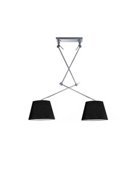 AZzardo ADAM 2 S PENDANT Czarny Wisząca AZ1842+AZ2600(2x)